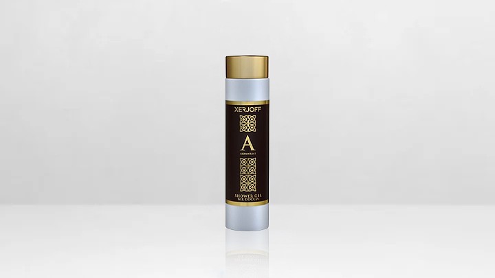 Image of a complimentary shower gel of Xerjoff